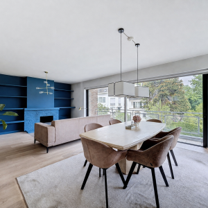 Messidor / Brugmann : Bel appartement meublé de 2 chambres 