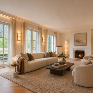 Leo Errera - Villa de 670 m² bruts, jardin & prof. libérale.