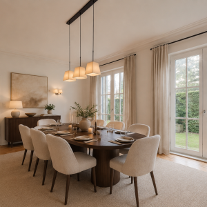 Leo Errera - Villa de 670 m² bruts, jardin & prof. libérale.