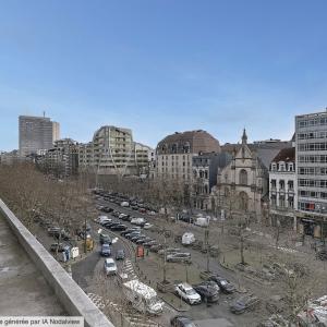 Boulevard Waterloo : Bel appartement meublé de 2 chambres