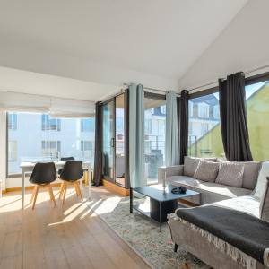Parlement européen: Penthouse récent avec terrasse de 8 m²