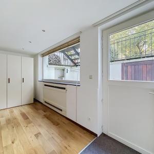 Quartier Brugmann : Duplex 2 chambres avec grand jardin 