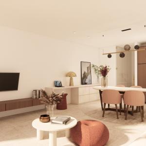 Projet Fantine : appart 88m² 2ch terr 3,7m² 