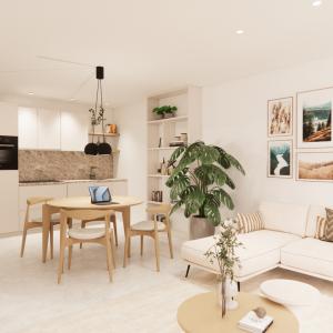 Projet Fantine : appart 67m² 1ch terr 5,7m²
