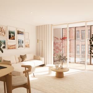 Projet Fantine : appart 67m² 1ch terr 5,7m²