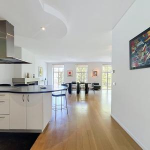 Sablon : Superbe appartement meublé + vue imprenable