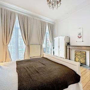 Bailli : Bel appartement meublé + grand balcon