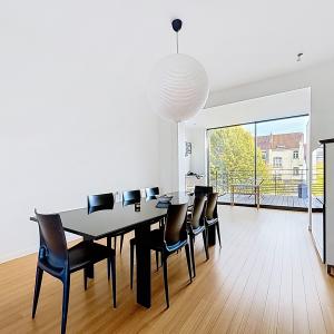 Cimetière d'Ixelles : Duplex 2 chambres meublé + terrasse 