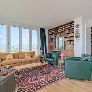 Cavell : Appartement 3 chambres + bureau, terrasses
