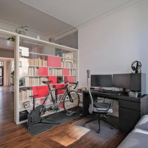 Parc Albert II : appartement 2 chambres + terrasse sud