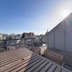 Chaussée d'Ixelles : Sublime penthouse + terrasses