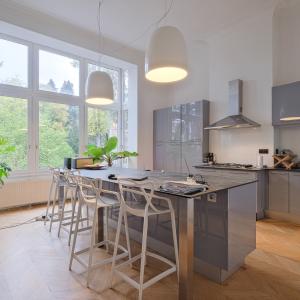 Etangs d'Ixelles, maison de Maître révové de 410 m2  jardin