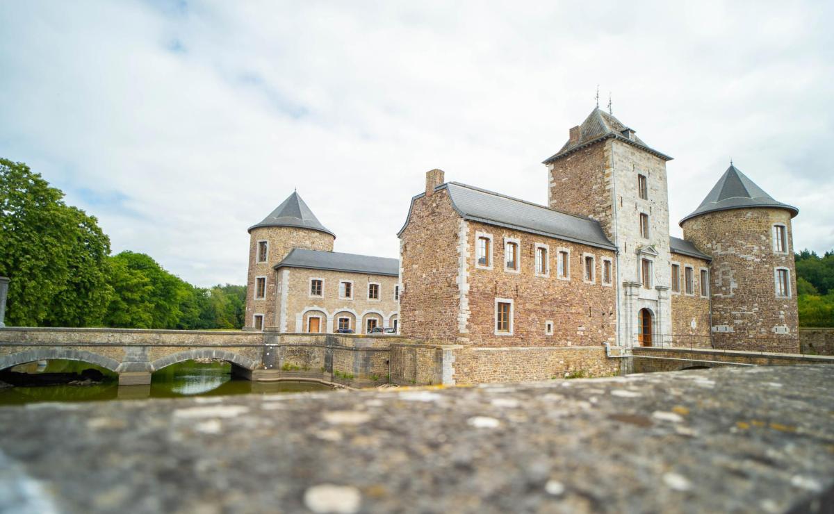 Château du XIII, au coeur d'un vaste domaine de ± 15 ha