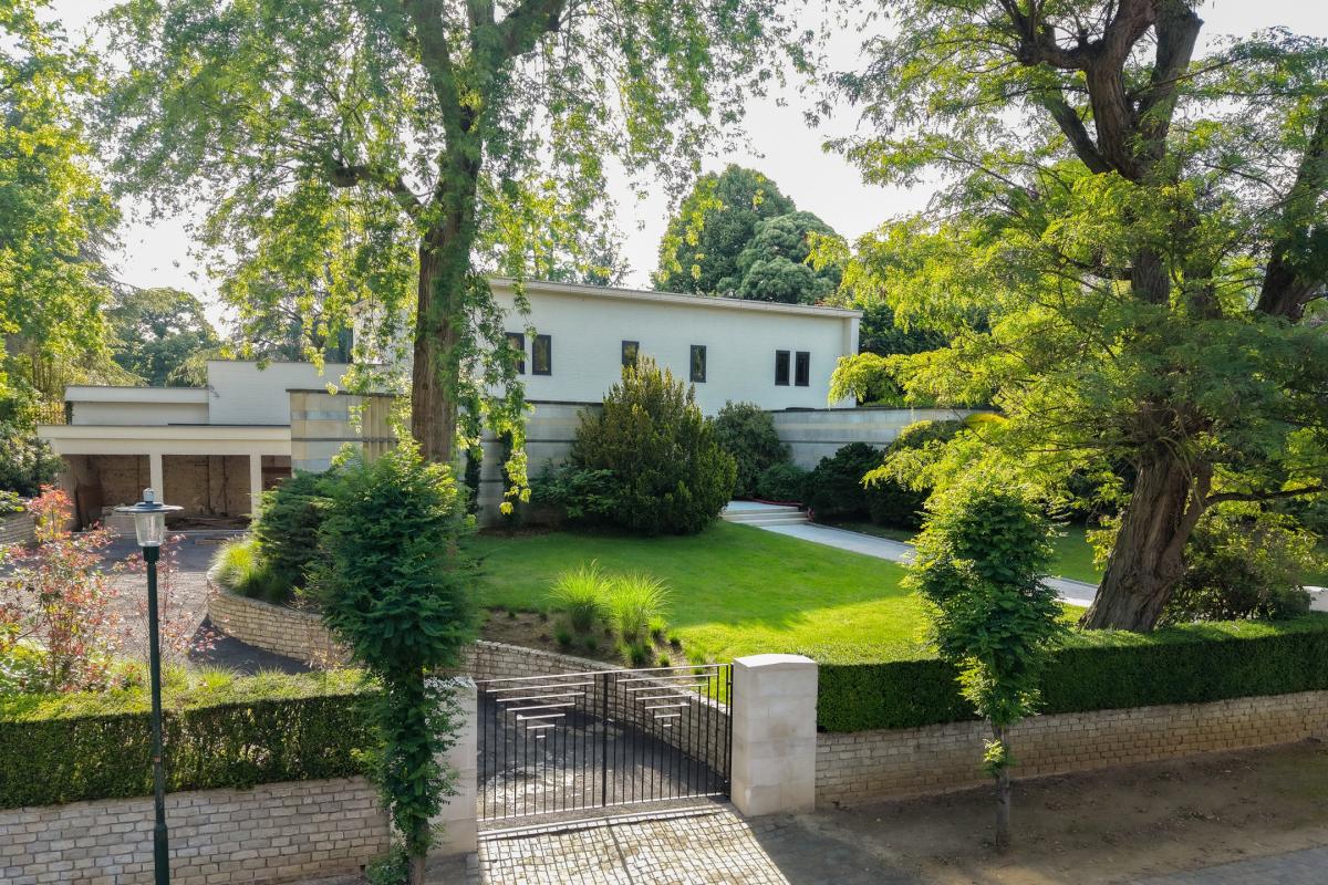 Propriété moderniste d'exception à Uccle