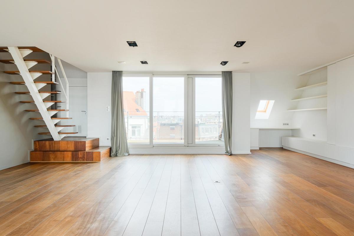 Place Brugmann: magnifique duplex avec terrasses