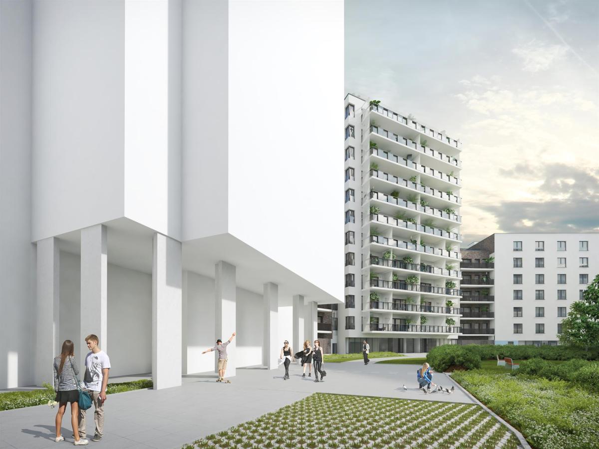 Cimetière d'Ixelles, projet neuf Deltaview