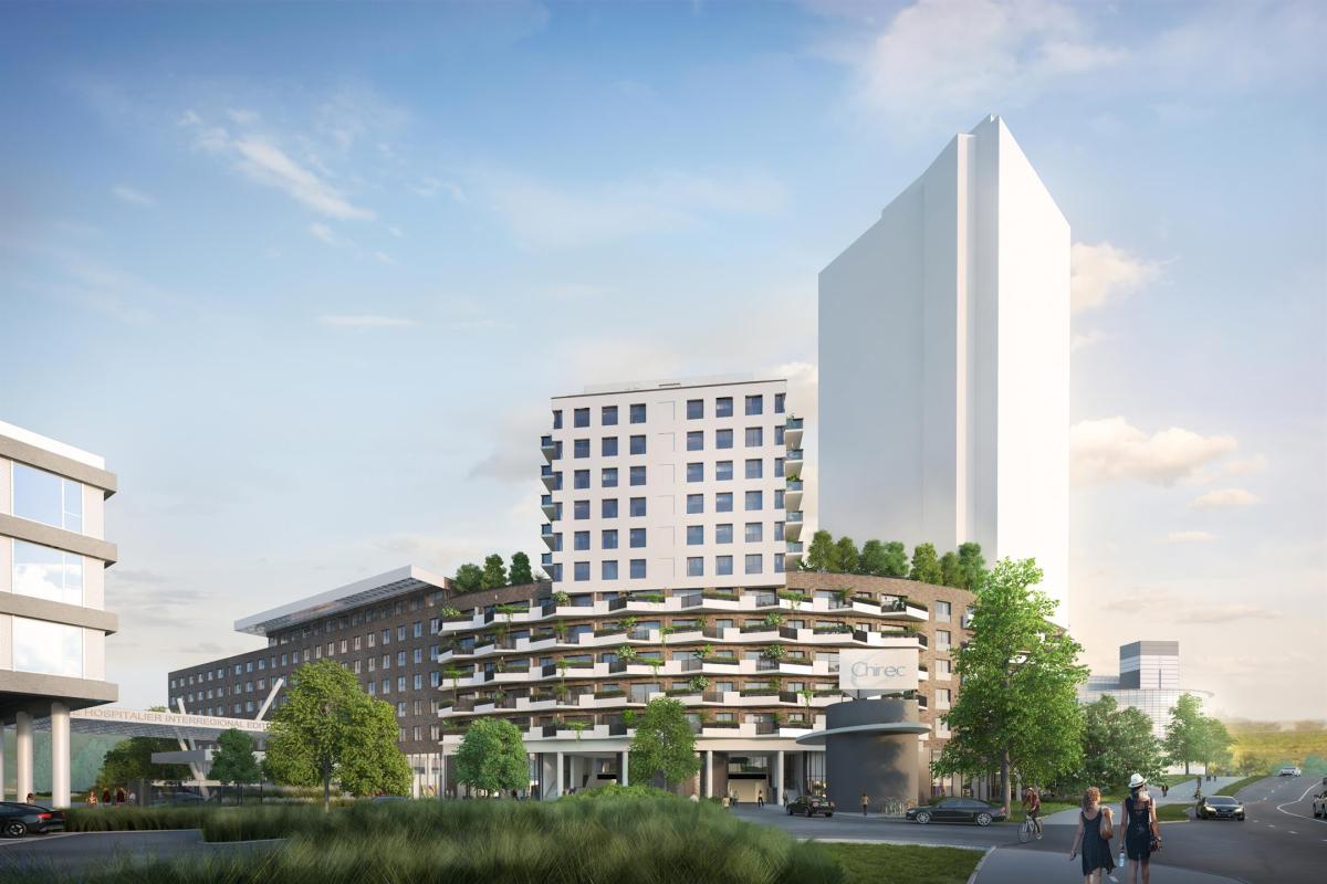 Cimetière d'Ixelles, projet neuf Deltaview