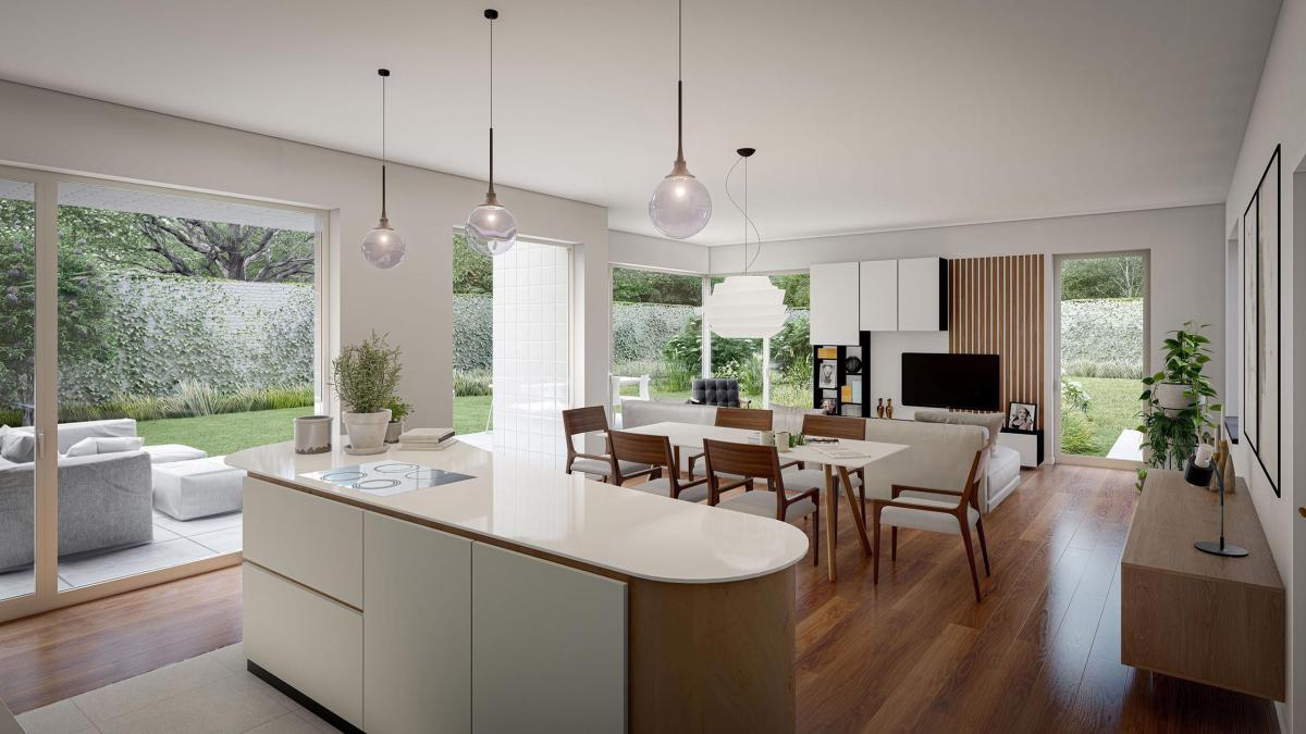 Quartier Chant d'Oiseau, maison 3 ch. de ± 208 m² + jardin