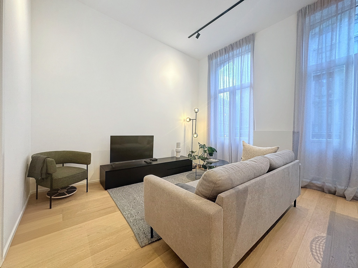 Bruxelles centre : magnifique appartement 1 chambre meublé