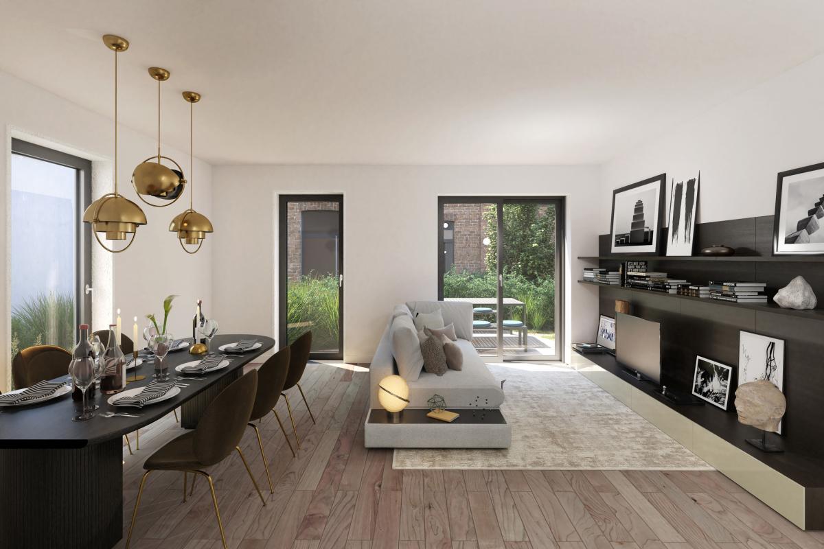Place Stéphanie/ Louise, lot de deux appartements neufs