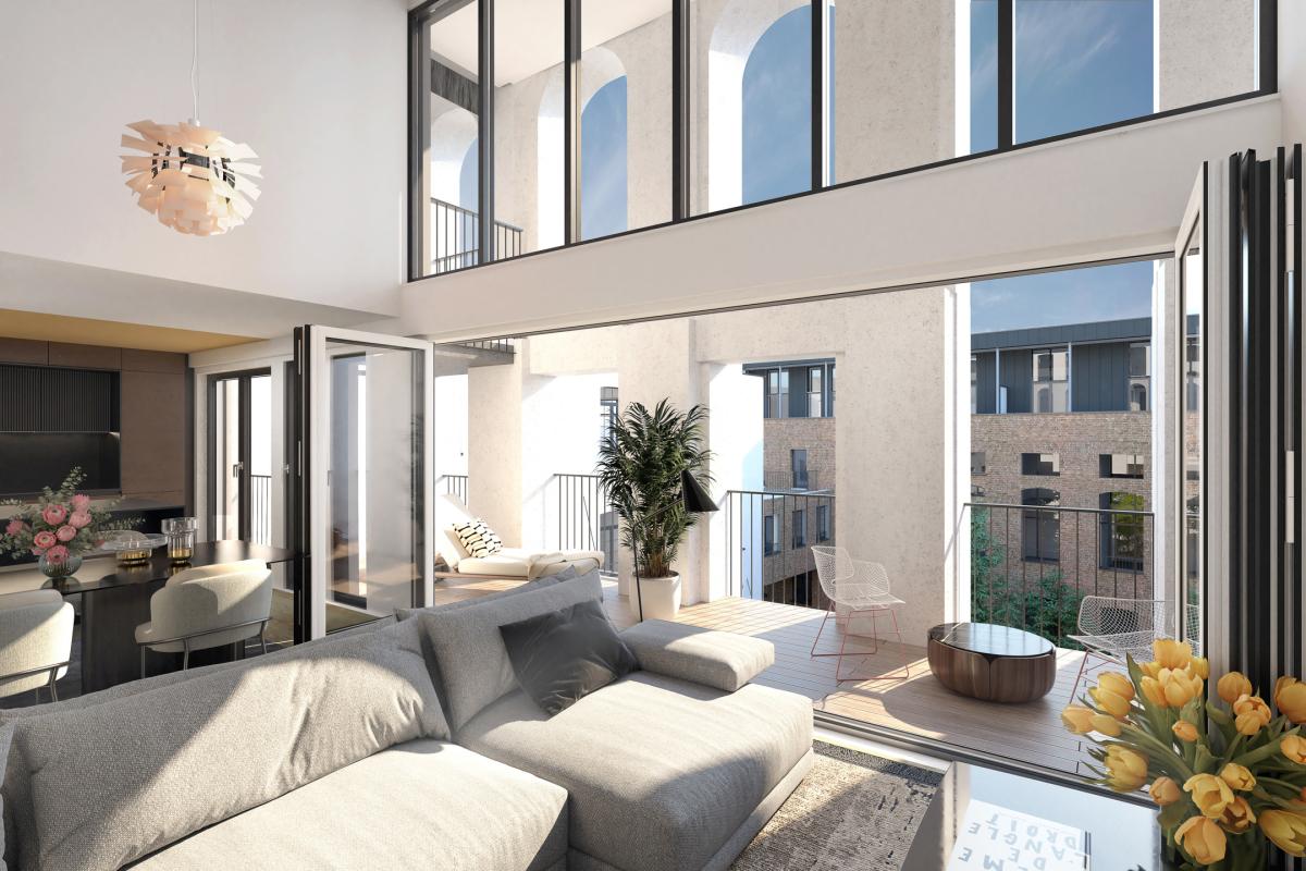 Place Stéphanie/ Louise, lot de deux appartements neufs