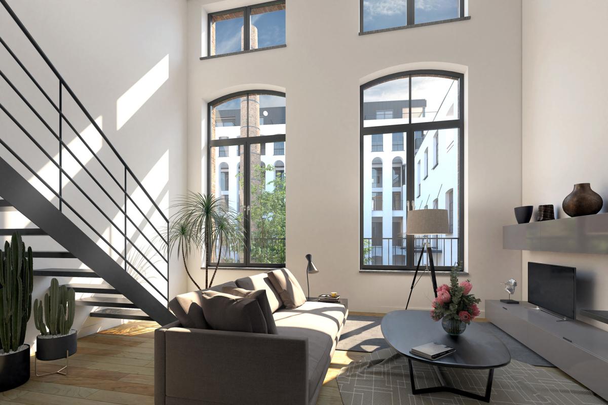 Place Stéphanie/ Louise, lot de deux appartements neufs