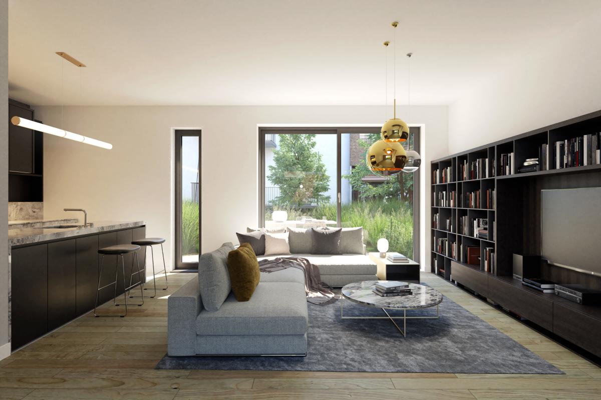 Place Stéphanie/ Louise, lot de deux appartements neufs