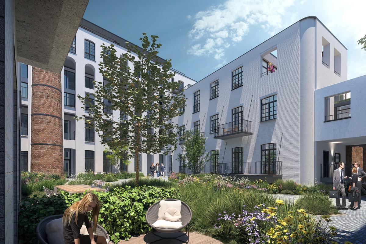 Place Stéphanie/ Louise, lot de deux appartements neufs
