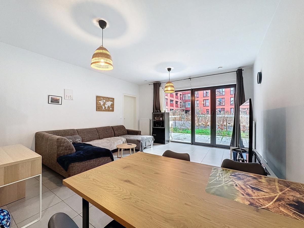 Erasme : Appartement neuf 1 chambre avec jardin 