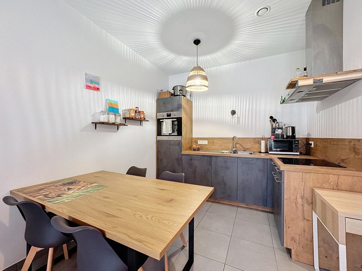 Erasme : Appartement neuf 1 chambre avec jardin 