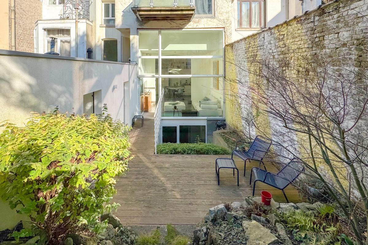 CEE/Jourdan - 224m² duplex, 3 ch+ 16m² terr + 175m² jardin 