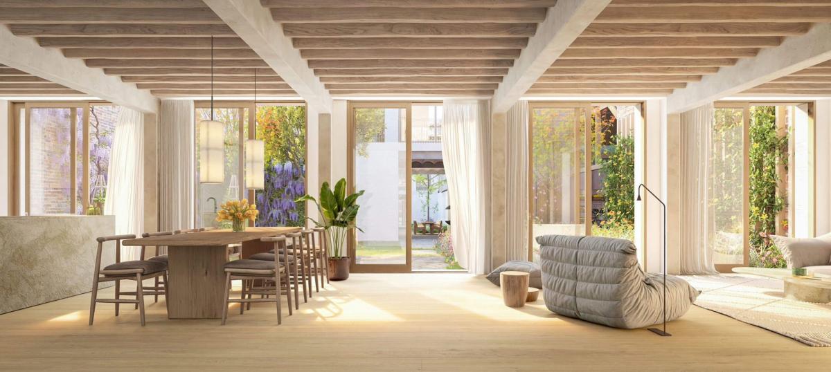 Magnifique maison  ±140m², 3ch. + terrasse