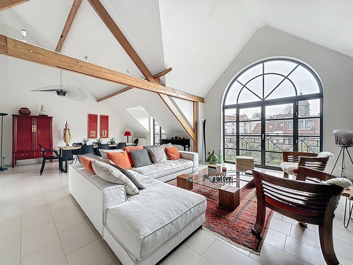 Dieweg : Superbe duplex penthouse + terrasse + parking