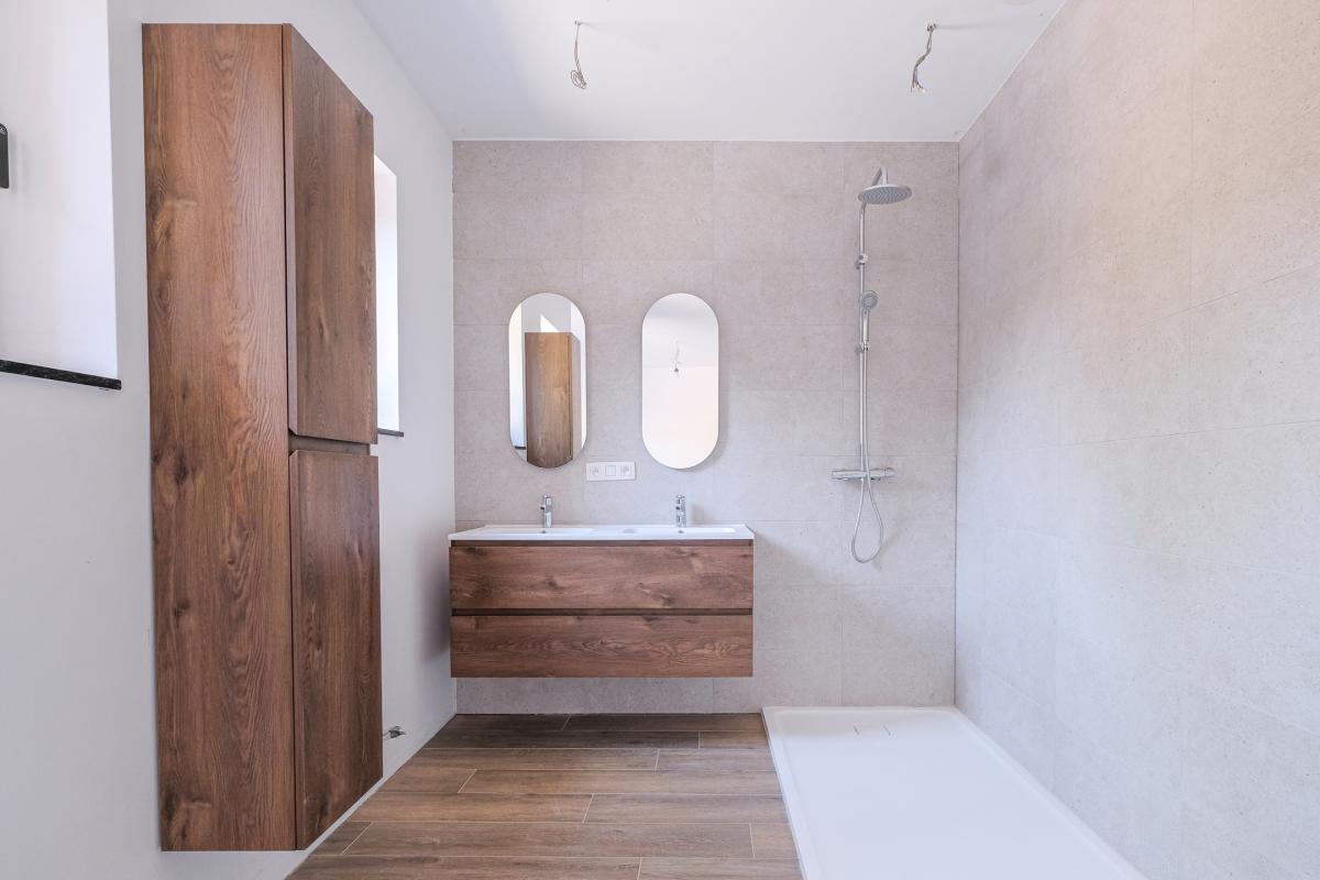 Calevoet ,maison neuve 3ch.+- 186m², jardin , garage.