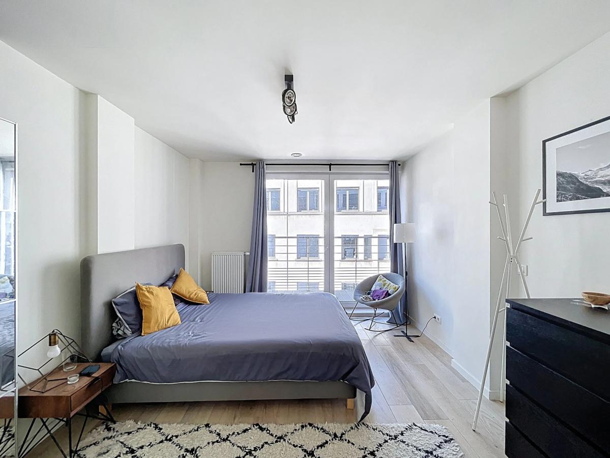 Quartier Européen: Superbe appartement meublé 2 ch +terrasse