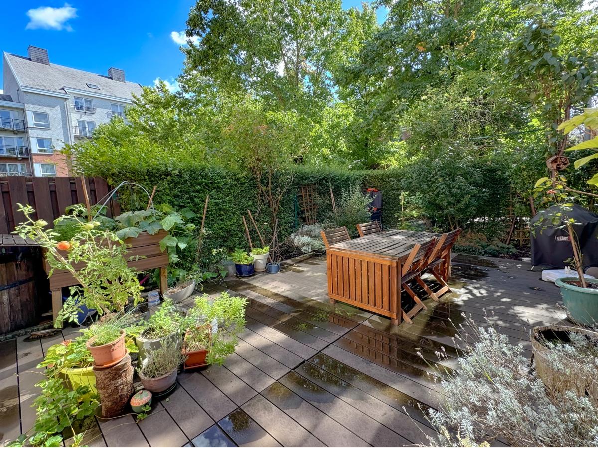 Jardins de Jette - Maison 4 chambres + bureau + jardin sud