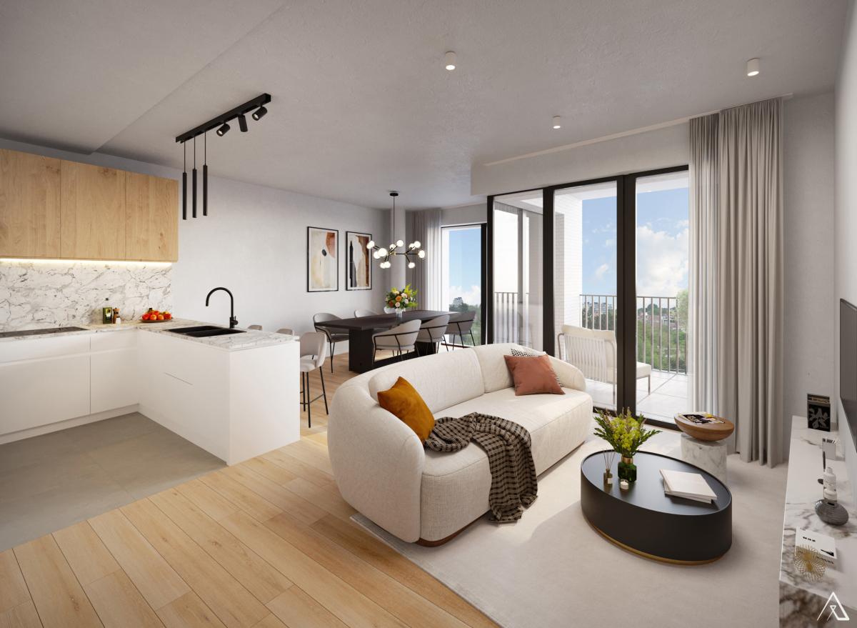 Magnifique appartement 3 ch. ±144m² + 2 terrasses