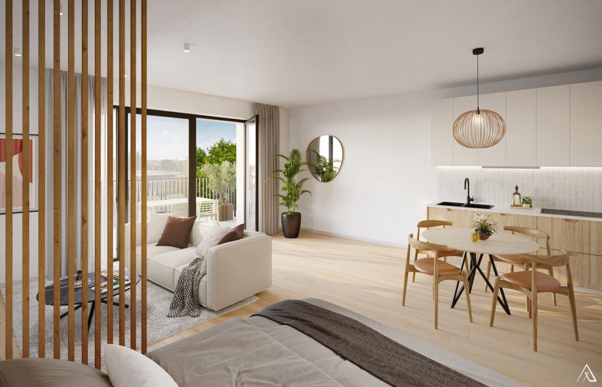 Magnifique appartement 3 ch. ±144m² + 2 terrasses