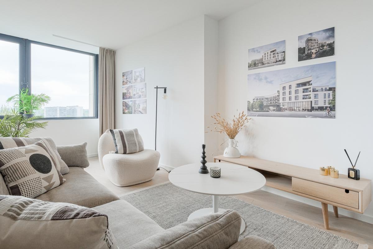 Magnifique duplex 3 ch. ±132m² + terr. ±23m² + jardin 61m²