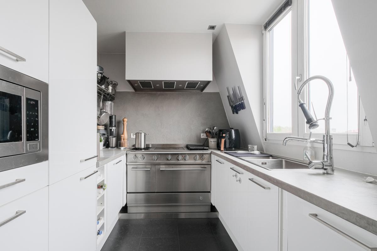 Lepoutre/Brugmann: Magnifique duplex penthouse 3 ch + bureau