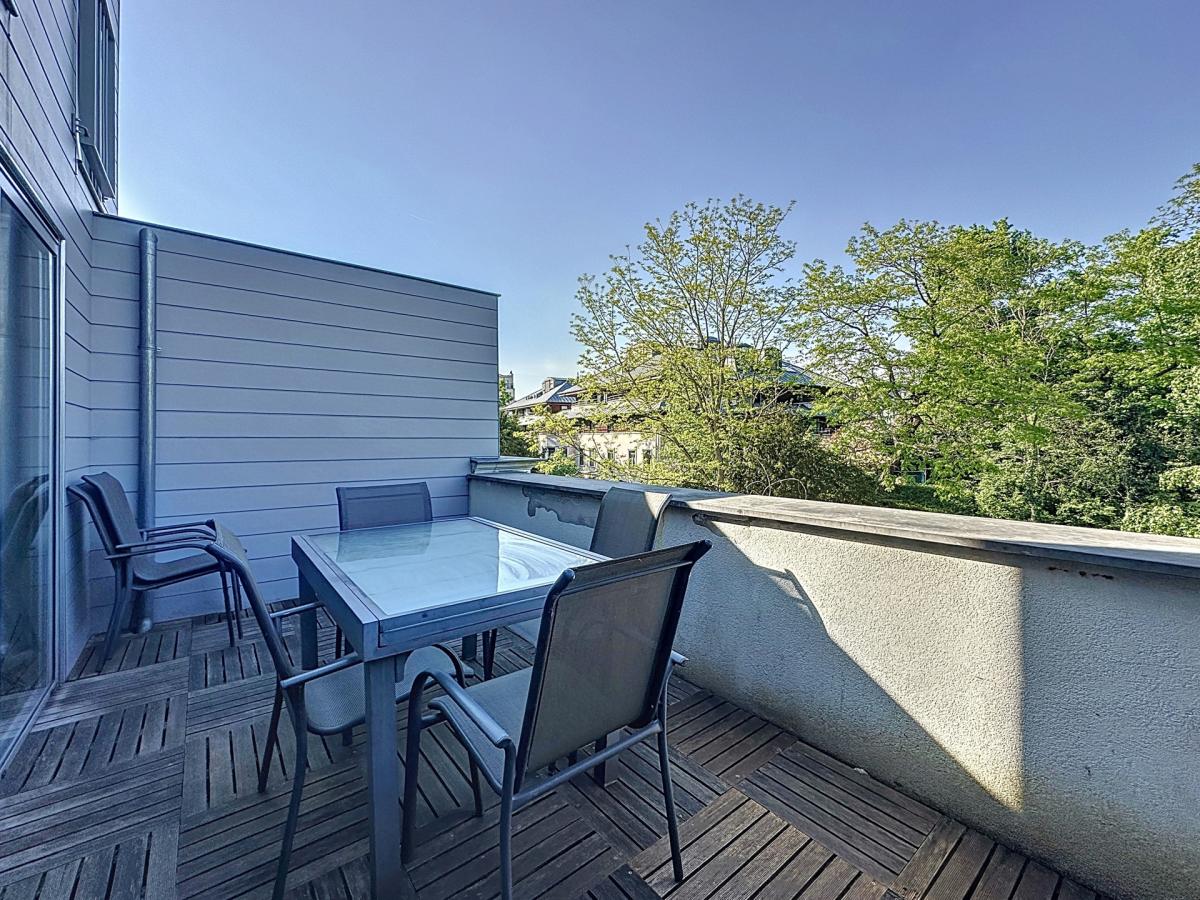 Héros/Brugmann : Superbe duplex penthouse + terrasse