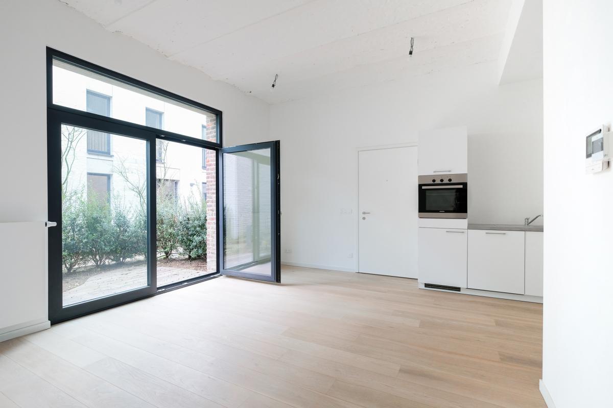 Charmant flat +- 38m² avec terrasse en intérieur d'îlot