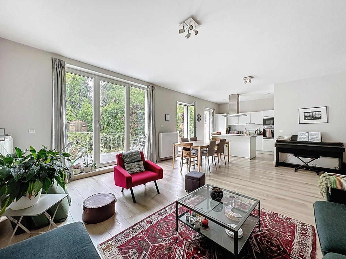 Héros/Brugmann : Superbe appartement avec jardin 