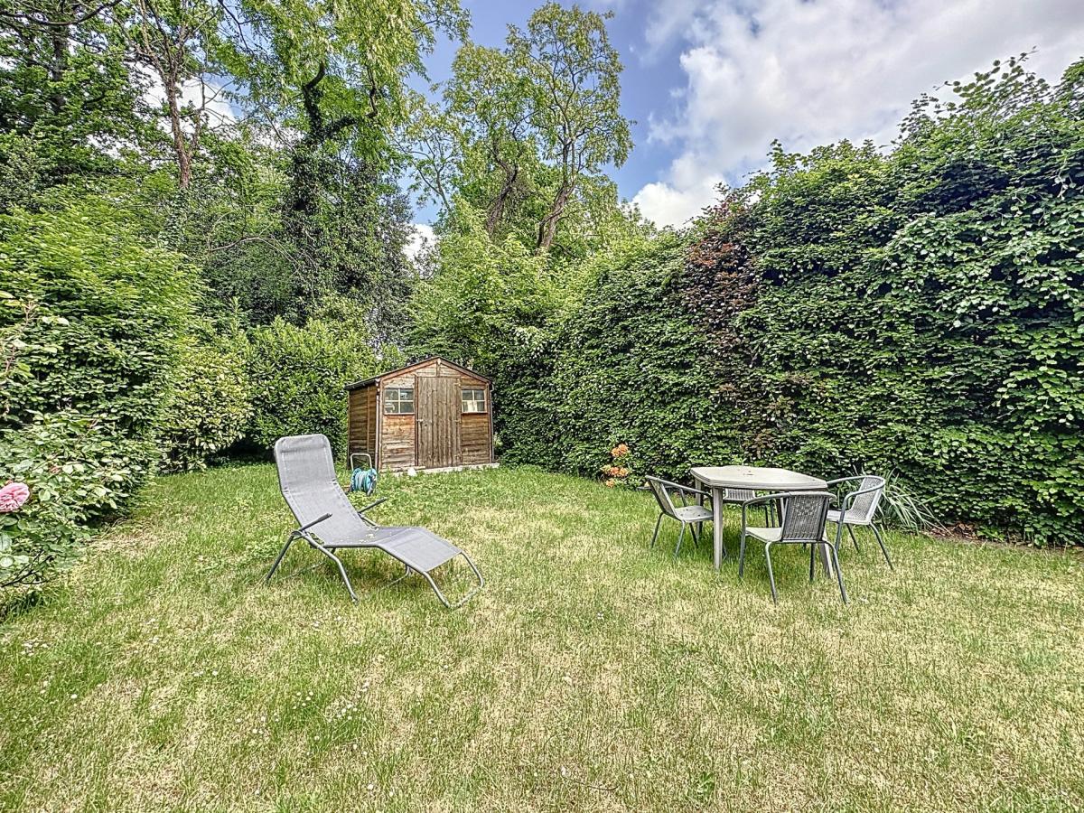 Héros/Brugmann : Superbe appartement avec jardin 