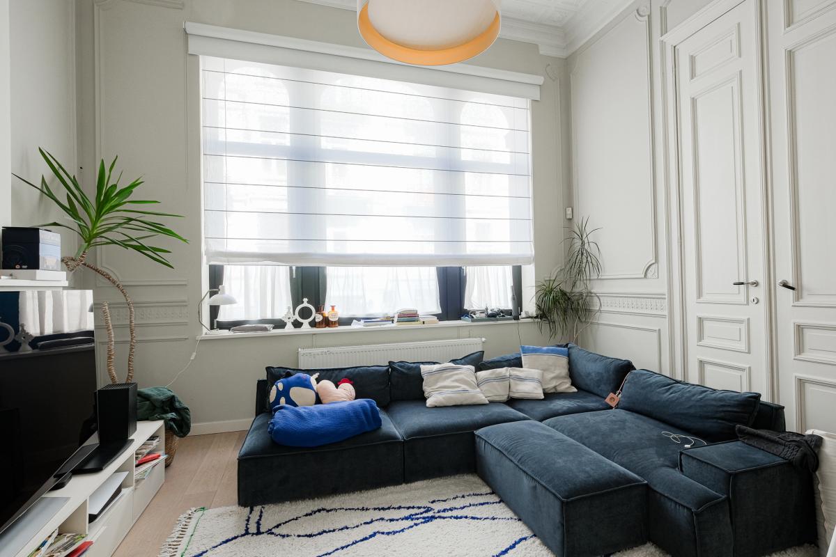 Châtelain:  Magnifique duplex rez-de-chaussée avec jardin