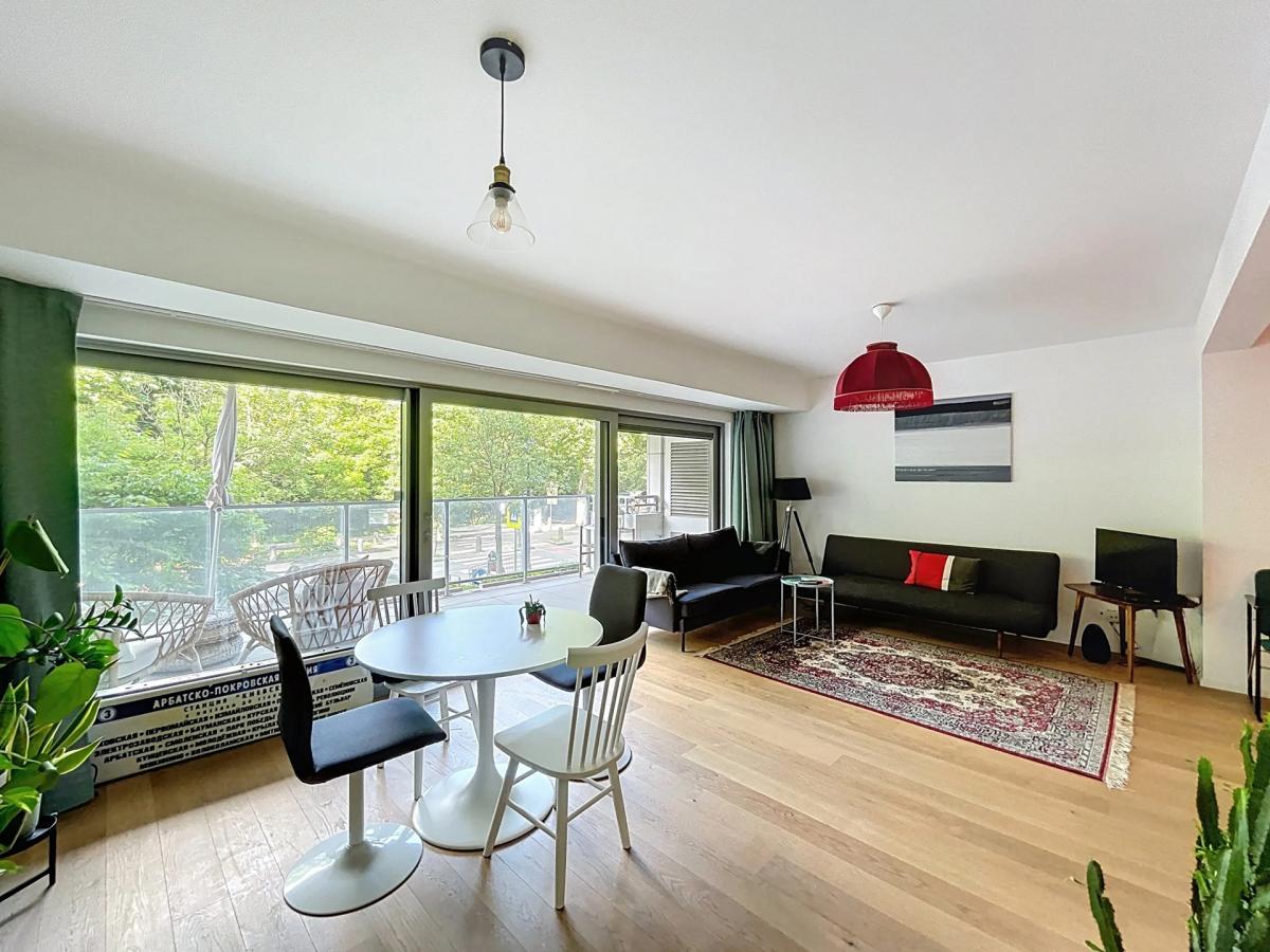 Quartier Européen : Bel appartement 2 chambres avec terrasse