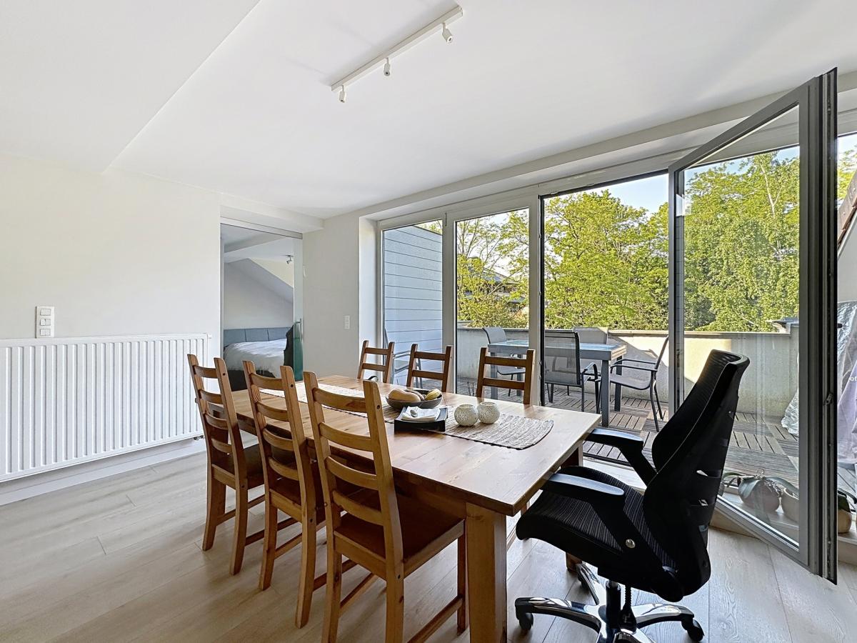 Héros/Brugmann : Superbe duplex penthouse + terrasse