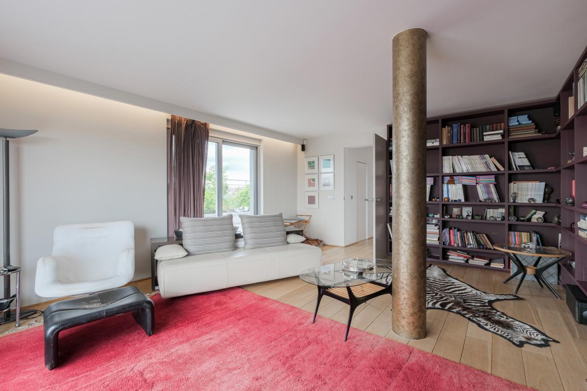 Brugmann : Magnifique duplex penthouse 5 chambres + garage