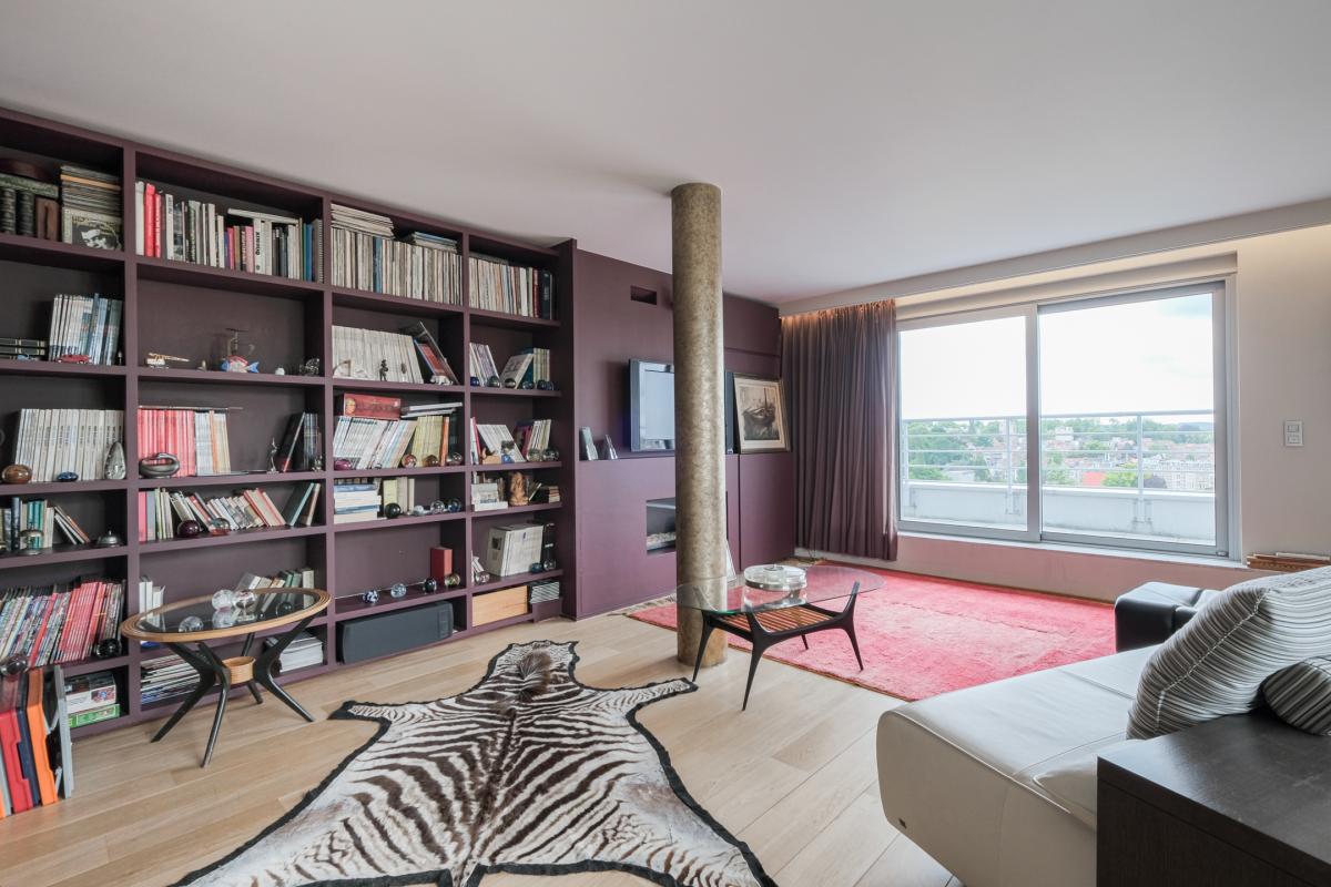 Brugmann : Magnifique duplex penthouse 5 chambres + garage