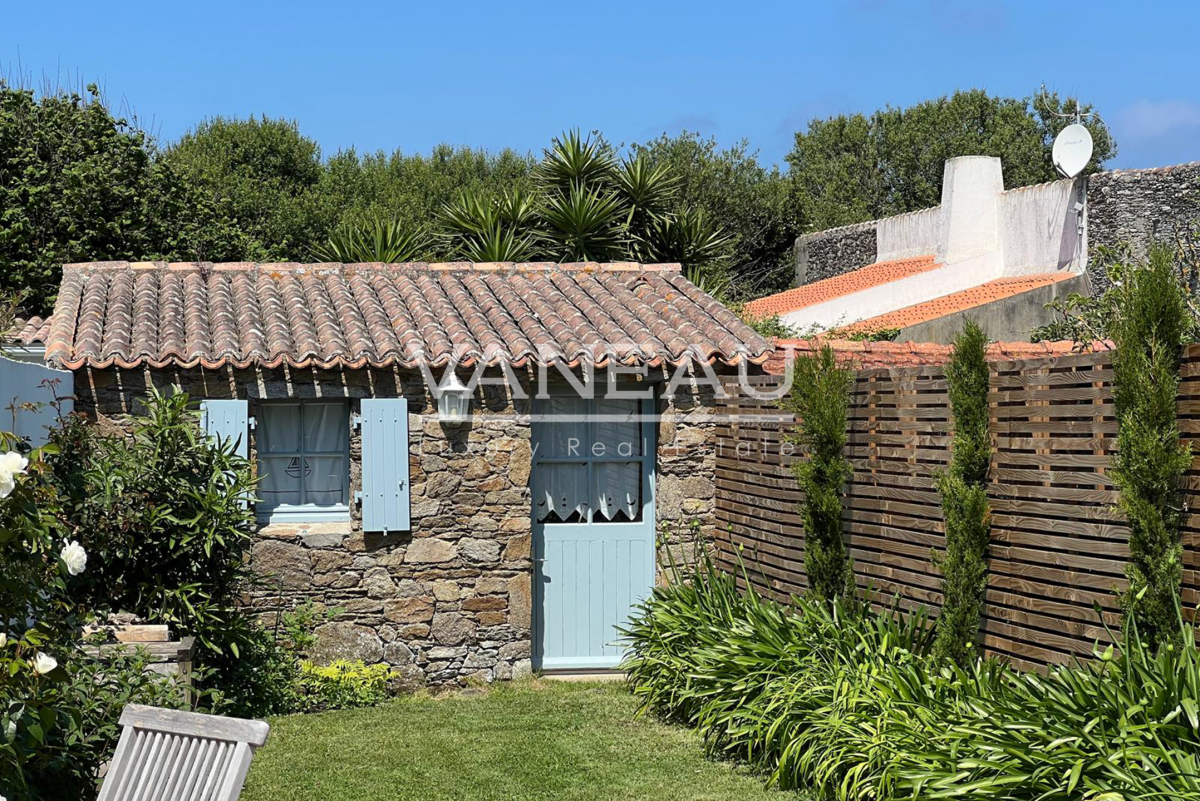 Ile-d'Yeu, maison 3 chambres avec jardin